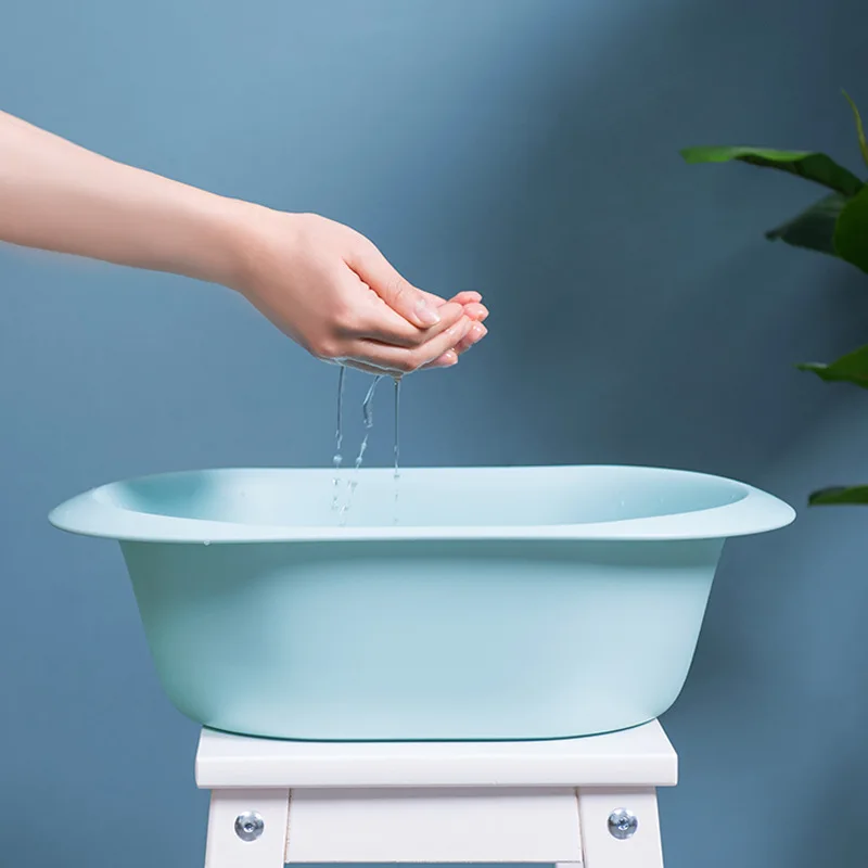 Folding Basin Home Oval Design Runway Shape Washbasin Large Thickened Basin Four Colors are Available Household Cleaning Tools
Folding Basin Home Oval Design Runway Shape Washbasin Large Thickened Basin Four Colors are Available Household Cleaning Tools