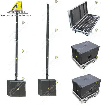 Professional Sound Column Speaker Box Line Array DSP Powered Active Speaker System
Professional Sound Column Speaker Box Line Array DSP Powered Active Speaker System