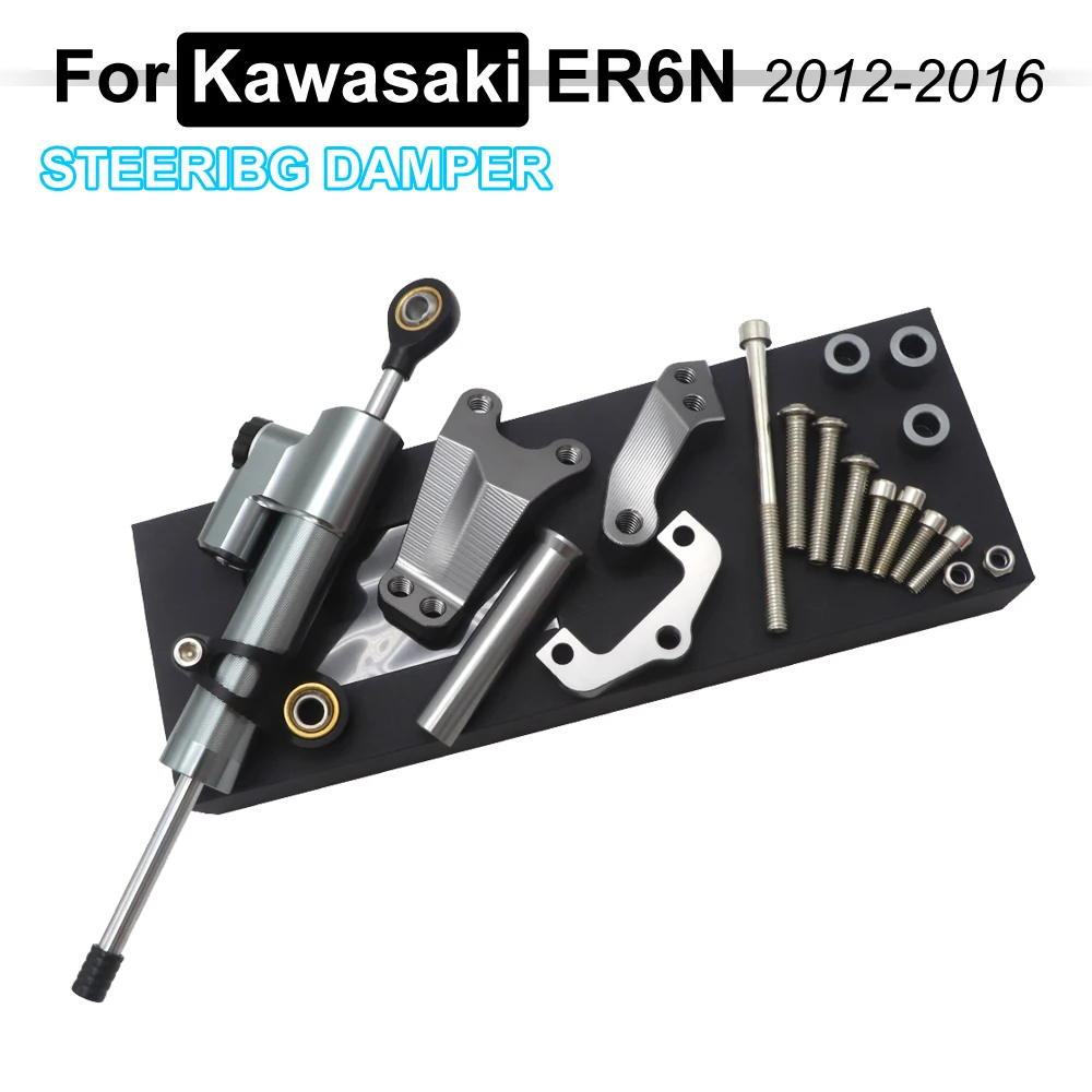 Motorcycles CNC Aluminum Adjustable Steering Stabilize Damper Bracket Mount Kit For Kawasaki ER6N 2012 - 2016 2013 2014 2015
Motorcycles CNC Aluminum Adjustable Steering Stabilize Damper Bracket Mount Kit For Kawasaki ER6N 2012 - 2016 2013 2014 2015