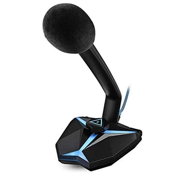 G33 Gaming Microphone Desktop Condenser Recording Led Indicator Usb Connection Playing Game Computer Conference Microphones
G33 Gaming Microphone Desktop Condenser Recording Led Indicator Usb Connection Playing Game Computer Conference Microphones