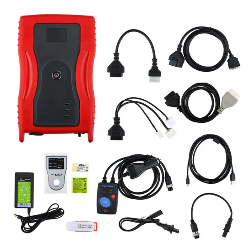 Gds Vci V2.02 Interface with Trigger Module Connector Flight Record for K-I-A H-yundai OBD2 Diagnostic Scanner Tool with Dongle
Gds Vci V2.02 Interface with Trigger Module Connector Flight Record for K-I-A H-yundai OBD2 Diagnostic Scanner Tool with Dongle