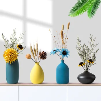 Ceramic Vase Decoration With Dried Flower Nordic Tabletop Vase Pure Handmade Household For Home Decor
Ceramic Vase Decoration With Dried Flower Nordic Tabletop Vase Pure Handmade Household For Home Decor