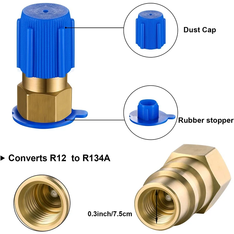 Generic 3 Pack BPV31 Piercing Tap Valve Kits UCharging Hose