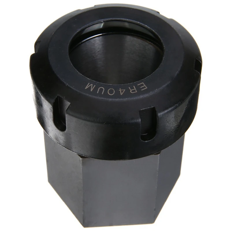 Botique-Hex ER40 Collet Block Collet Block Holder Milling Chuck Holder for Lathe Engraving Machine Tools