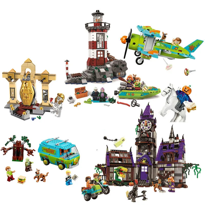 10430 10432 Scooby Doo Bus Mystery Mansion Block Set Mini DIY Model Figures Legoinglys Building Brick Toy For Children
10430 10432 Scooby Doo Bus Mystery Mansion Block Set Mini DIY Model Figures Legoinglys Building Brick Toy For Children