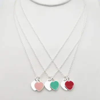 Sterling silver 925 classic popular original fashion blue heart-shaped charm ladies necklace jewelry holiday gift
Sterling silver 925 classic popular original fashion blue heart-shaped charm ladies necklace jewelry holiday gift