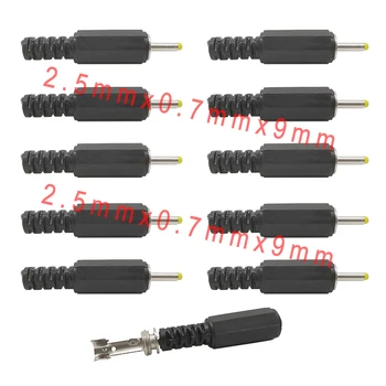 5/10pcs 2.5mmx0.7mm DC Power Plugs Solder Connector 2.5 x 0.7mm DC Male Plug Electrical Socket Adapter DC Outlet 2.5 *0.7*9mm
5/10pcs 2.5mmx0.7mm DC Power Plugs Solder Connector 2.5 x 0.7mm DC Male Plug Electrical Socket Adapter DC Outlet 2.5 *0.7*9mm