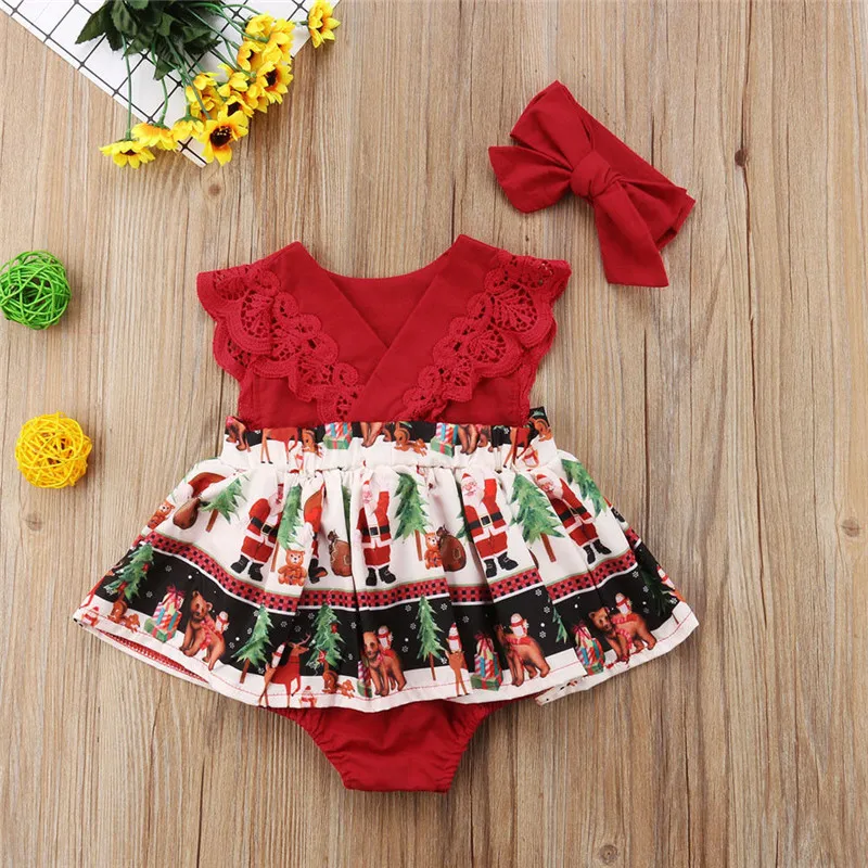Infant Clothing 2Pcs Xmas Bodysuits Dress Kids Baby Girls One-PiecesDress+Headband Christmas Party Outfit 
Infant Clothing 2Pcs Xmas Bodysuits Dress Kids Baby Girls One-PiecesDress+Headband Christmas Party Outfit