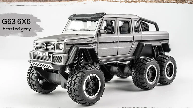 Модель внедорожника G63 в масштабе 1:32, Игрушечная модель автомобиля, подарок для мальчиков с амортизаторами и звуковыми эффектами
Модель внедорожника G63 в масштабе 1:32, Игрушечная модель автомобиля, подарок для мальчиков с амортизаторами и звуковыми эффектами