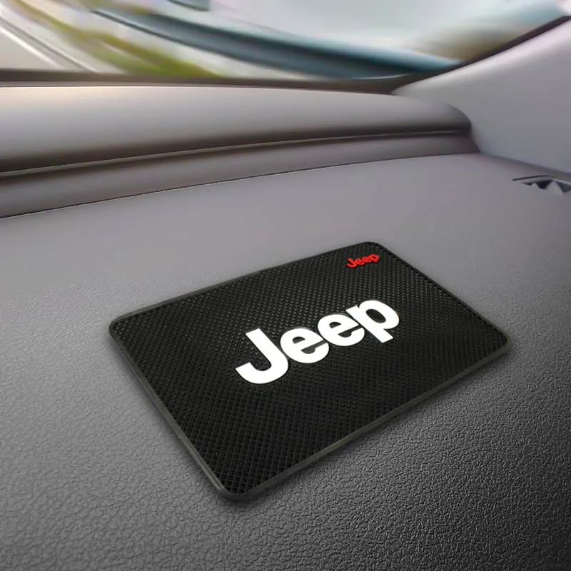 Car Logo Anti Slip Mat Phone Holder Non-Slip Mat non slip Pad For JEEP renegade wrangler jk ti compass patriot cherokee buluo
Car Logo Anti Slip Mat Phone Holder Non-Slip Mat non slip Pad For JEEP renegade wrangler jk ti compass patriot cherokee buluo