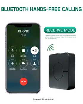 Audio Transmitter Receiver Adapter KN326 5.0 Bluetooth Transmitter And Receiver Combo With Bluetooth Hands-free TV Car Stereo
Audio Transmitter Receiver Adapter KN326 5.0 Bluetooth Transmitter And Receiver Combo With Bluetooth Hands-free TV Car Stereo