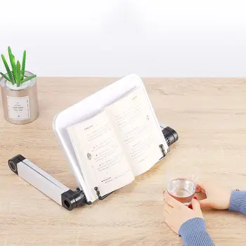 2020 New Foldable Reading Book Holder Bookcase Stand 360 Degree Adjustable for PC Support
2020 New Foldable Reading Book Holder Bookcase Stand 360 Degree Adjustable for PC Support