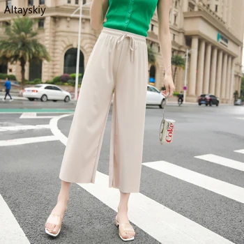 Pants Women 2020 Summer Korean Style Simple Loose All-match Womens Ankle-Length Trousers Female Daily Trendy Comfortable Leisure
Pants Women 2020 Summer Korean Style Simple Loose All-match Womens Ankle-Length Trousers Female Daily Trendy Comfortable Leisure