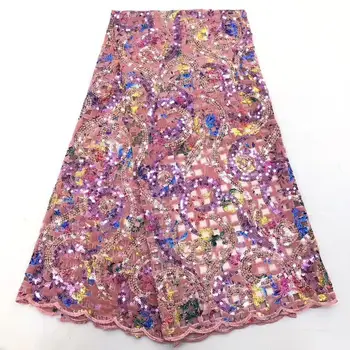 High Quality Sequence Lace Fabric for Bridal Lace Materials Embroidery African French Tulle Lace Fabric Sequins Fabrics YYZ089
High Quality Sequence Lace Fabric for Bridal Lace Materials Embroidery African French Tulle Lace Fabric Sequins Fabrics YYZ089