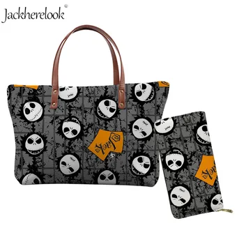 Jackherelook 2Pcs Shoulder Bag and Leather Purse The Nightmare Before Christmas Coin Bag and Totes Lady's Daily Handbag Wallets
Jackherelook 2Pcs Shoulder Bag and Leather Purse The Nightmare Before Christmas Coin Bag and Totes Lady's Daily Handbag Wallets