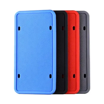 Car Modification Silicone License Plate Frame Rust-proof Rattle Weather-proof M2ED
Car Modification Silicone License Plate Frame Rust-proof Rattle Weather-proof M2ED