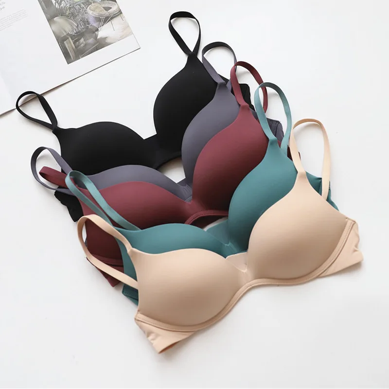 Japanese-Style Simple Seamless Plain Girl Yoshino Bra Student Summer Ultra-Thin Cup Large Bust Small Chest Underwear bralette
Japanese-Style Simple Seamless Plain Girl Yoshino Bra Student Summer Ultra-Thin Cup Large Bust Small Chest Underwear bralette