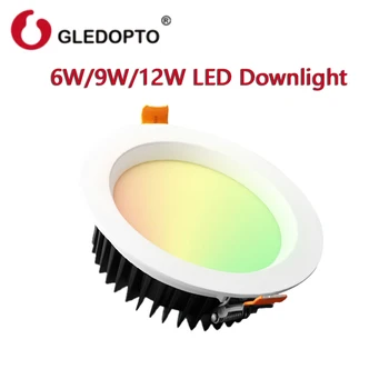 GLEDOPTO ZigBee 3.0 6W/9W/12W Smart Ceiling Downlight Pro RGBCCT App/Voice/Remote Work With Amazon Echo Plus SmartThings
GLEDOPTO ZigBee 3.0 6W/9W/12W Smart Ceiling Downlight Pro RGBCCT App/Voice/Remote Work With Amazon Echo Plus SmartThings