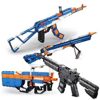 DIY building block toy gun army building gun model to assemble brick building blocks boy birthday gift building blocks toys
DIY building block toy gun army building gun model to assemble brick building blocks boy birthday gift building blocks toys