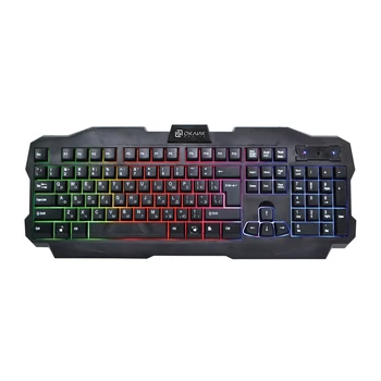 Keyboard Oklick 757G MADNESS black USB for gamer LED