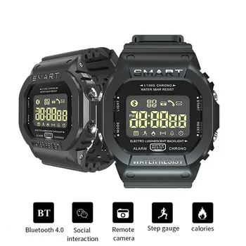 EX16T Smart Watch Men Waterproof IP67 Long Standby Bluetooth Smartwatch Remote Control Sports Pedometer Watch 5 ATM Wristwatch
EX16T Smart Watch Men Waterproof IP67 Long Standby Bluetooth Smartwatch Remote Control Sports Pedometer Watch 5 ATM Wristwatch