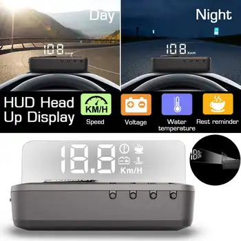 Audew Universal Automatically HUD Head-Up Display Car-styling 4K Hud Display Projector Overspeed Warning Alarm System Black
Audew Universal Automatically HUD Head-Up Display Car-styling 4K Hud Display Projector Overspeed Warning Alarm System Black