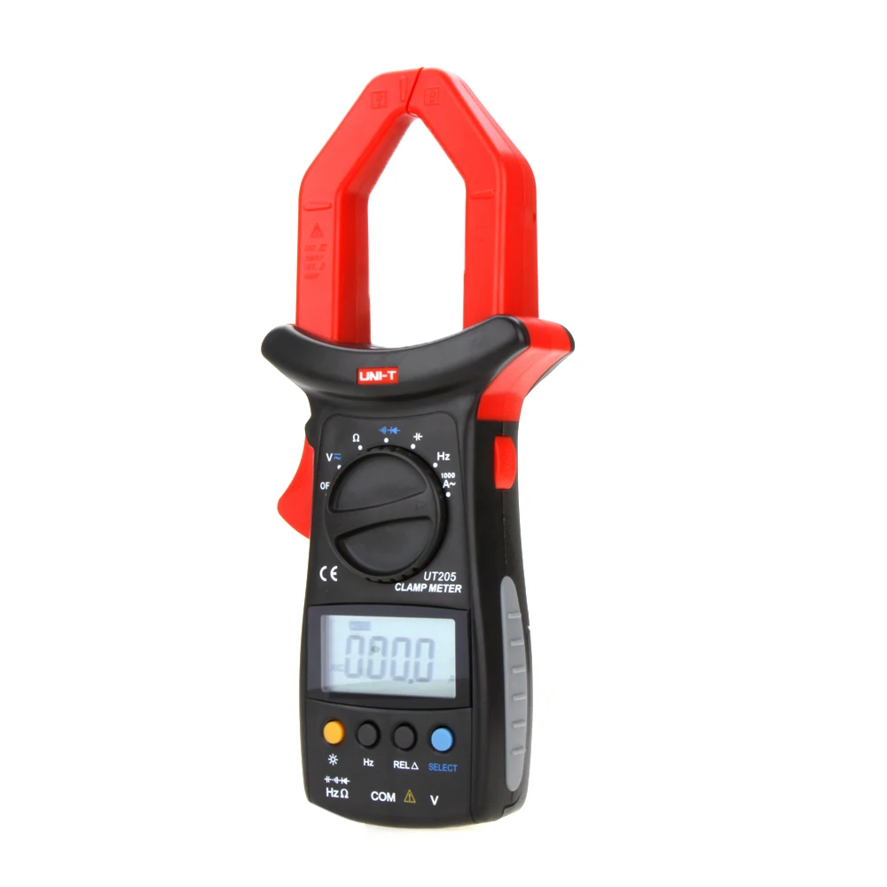 UNI-T UT205 Ture RMS Auto/Manual Range Digital Handheld Clamp Meter Multimeter AC/DC voltage ACA Test Tool
UNI-T UT205 Ture RMS Auto/Manual Range Digital Handheld Clamp Meter Multimeter AC/DC voltage ACA Test Tool