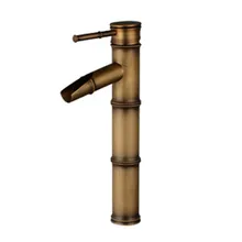 Classical Brass Faucet Antique Single Hole Bamboo Shape Faucet Single Handle Hot And Cold Sink Mixer Faucet Bothroom Accessory
Classical Brass Faucet Antique Single Hole Bamboo Shape Faucet Single Handle Hot And Cold Sink Mixer Faucet Bothroom Accessory