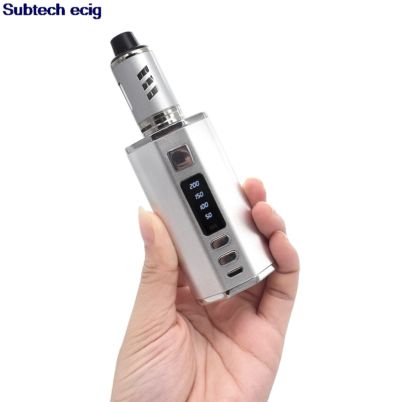 Original SUB TWO 200W Box Mod Vape Pen Kit 510 Thread 3ml Atomizer 4400mAh Adjustable Variable Voltage vaporizer Starter Kits
Original SUB TWO 200W Box Mod Vape Pen Kit 510 Thread 3ml Atomizer 4400mAh Adjustable Variable Voltage vaporizer Starter Kits