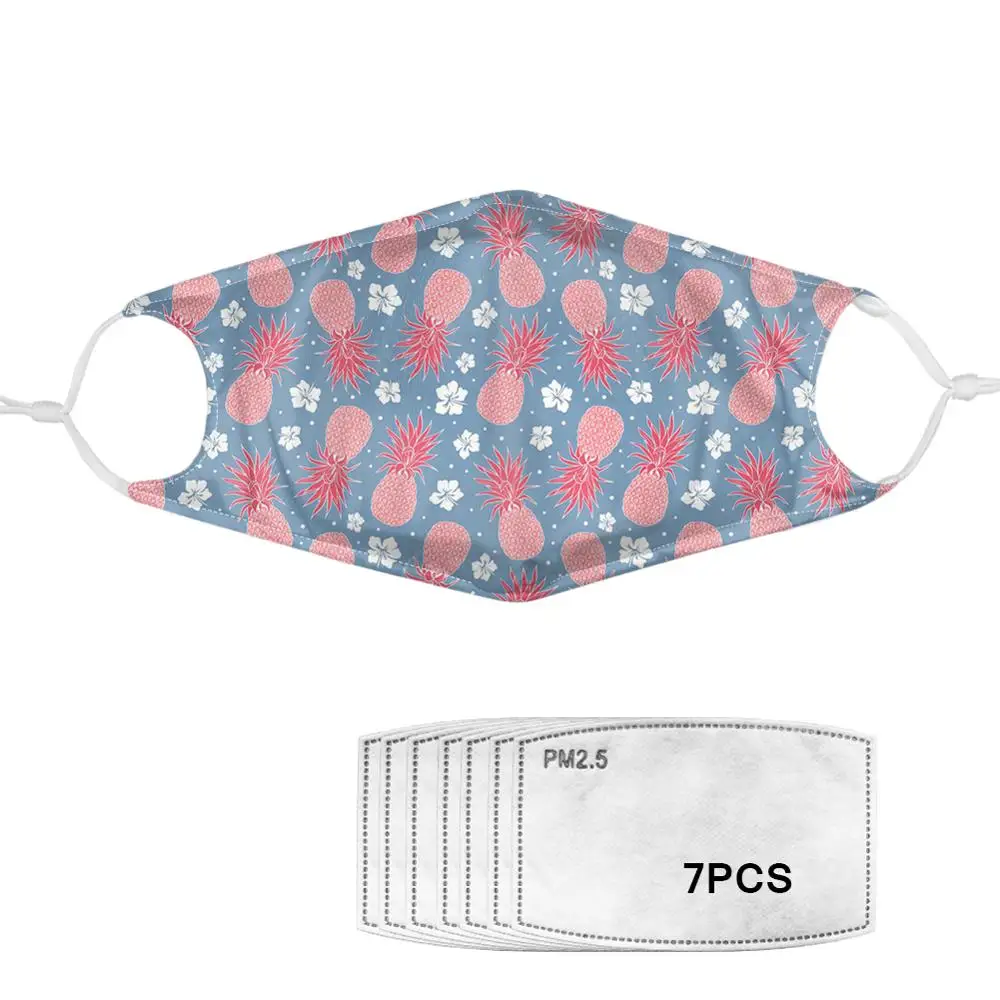 JUNSRM Custom pineapple Reusable Mouth Face Cover Comfortable Anti-Dust Anti-saliva Anti Infection Splash-proof Windproof
JUNSRM Custom pineapple Reusable Mouth Face Cover Comfortable Anti-Dust Anti-saliva Anti Infection Splash-proof Windproof