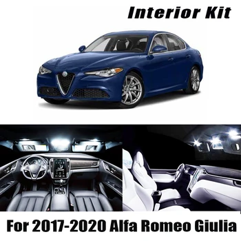 8pcs White Bulb LED Car Light Interior Kit For 2017-2020 Alfa Romeo Giulia Map Dome Trunk Glove Box Lamp
8pcs White Bulb LED Car Light Interior Kit For 2017-2020 Alfa Romeo Giulia Map Dome Trunk Glove Box Lamp