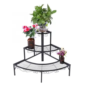 3-Tier Plant Stand Flower Pot Stand Black Color Plant Stand Corner Shelf Metal Flower Pot Storage Rack Garden Plant Rack
3-Tier Plant Stand Flower Pot Stand Black Color Plant Stand Corner Shelf Metal Flower Pot Storage Rack Garden Plant Rack
