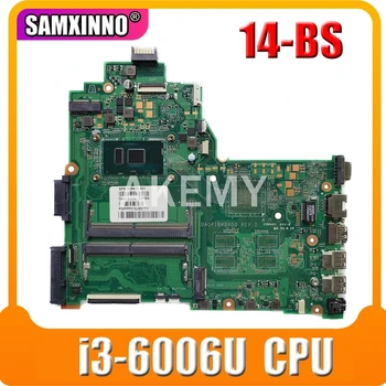 ERILLES For HP 14-BS 240 G6 Series Laptop Motherboard DA0P1BMB6D0 With SR2UW i3-6006u CPU 925423-001 925423-501 100%Tested
ERILLES For HP 14-BS 240 G6 Series Laptop Motherboard DA0P1BMB6D0 With SR2UW i3-6006u CPU 925423-001 925423-501 100%Tested