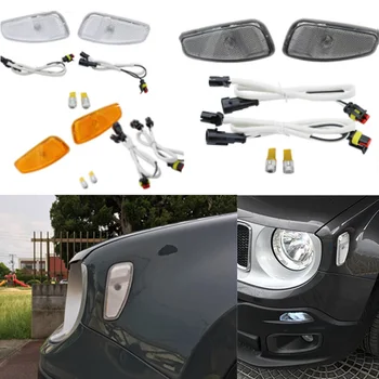 White/Orange/Smoke Turn Side Signals Light Cover For Jeep Renegade 2014-2016 Side Reflection WarningTurn Signal Light 
White/Orange/Smoke Turn Side Signals Light Cover For Jeep Renegade 2014-2016 Side Reflection WarningTurn Signal Light