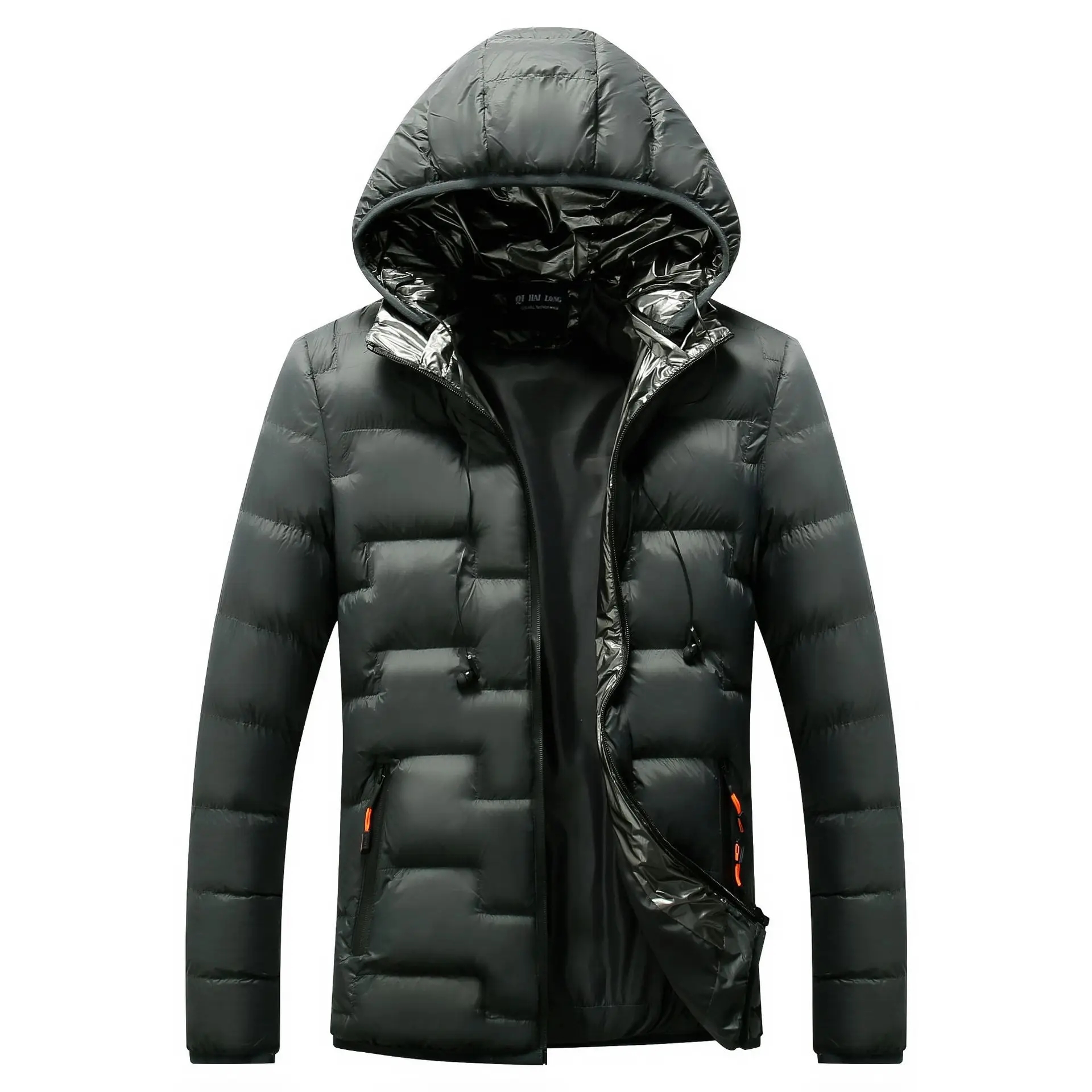 Winter Men Portable Headset Parkas Jacket Coat Men Personality Solid Color Parkas Hooded Striped Male Parka
Winter Men Portable Headset Parkas Jacket Coat Men Personality Solid Color Parkas Hooded Striped Male Parka