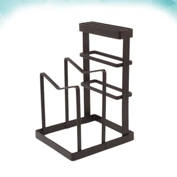 1PC Multipurpose Modern Iron Premium Simple Tableware Holder Drying Rack Kitchen Organizer for Knife Pot Lid Cutting Board
1PC Multipurpose Modern Iron Premium Simple Tableware Holder Drying Rack Kitchen Organizer for Knife Pot Lid Cutting Board