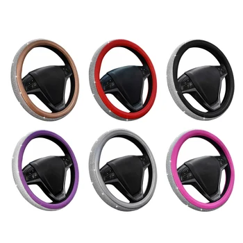 Durable And Practical Universal Car SUV Steering Wheel Crystal Sparkled Diamond Cover PU Leather Bling
Durable And Practical Universal Car SUV Steering Wheel Crystal Sparkled Diamond Cover PU Leather Bling