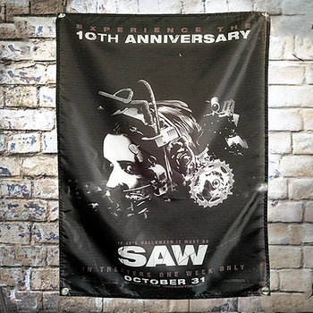 SAW Hollywood Movie Tapestry Wall Hanging Flag Banner Wall Cloth Tapestries Wall Art Tapestry Macrame Wall Carpet Wall Decor
SAW Hollywood Movie Tapestry Wall Hanging Flag Banner Wall Cloth Tapestries Wall Art Tapestry Macrame Wall Carpet Wall Decor