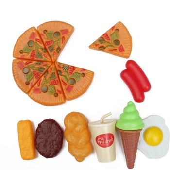 Fake Pizza Fast Cooking Pretend Kitchen Role Play Toy Board Game Children Simulation Foods Toys Creative Material Dazzling Toys
Fake Pizza Fast Cooking Pretend Kitchen Role Play Toy Board Game Children Simulation Foods Toys Creative Material Dazzling Toys