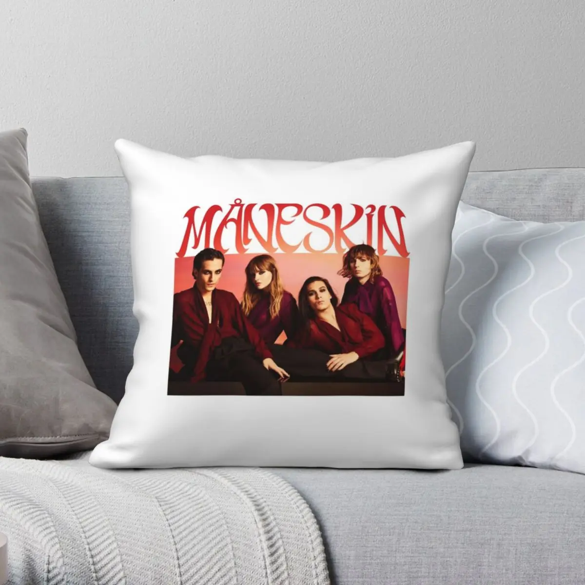 Maneskin Band Pillowcase Polyester Linen Velvet Creative Zip Decor Pillow Case Bed Cushion Cover
Maneskin Band Pillowcase Polyester Linen Velvet Creative Zip Decor Pillow Case Bed Cushion Cover