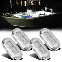 4pcs Marine Boat White 3 LED 12V Lights Stair Deck Garden Light Stainless Steel Indicator Turn Signal Lighting Marine Boat Parts
4pcs Marine Boat White 3 LED 12V Lights Stair Deck Garden Light Stainless Steel Indicator Turn Signal Lighting Marine Boat Parts