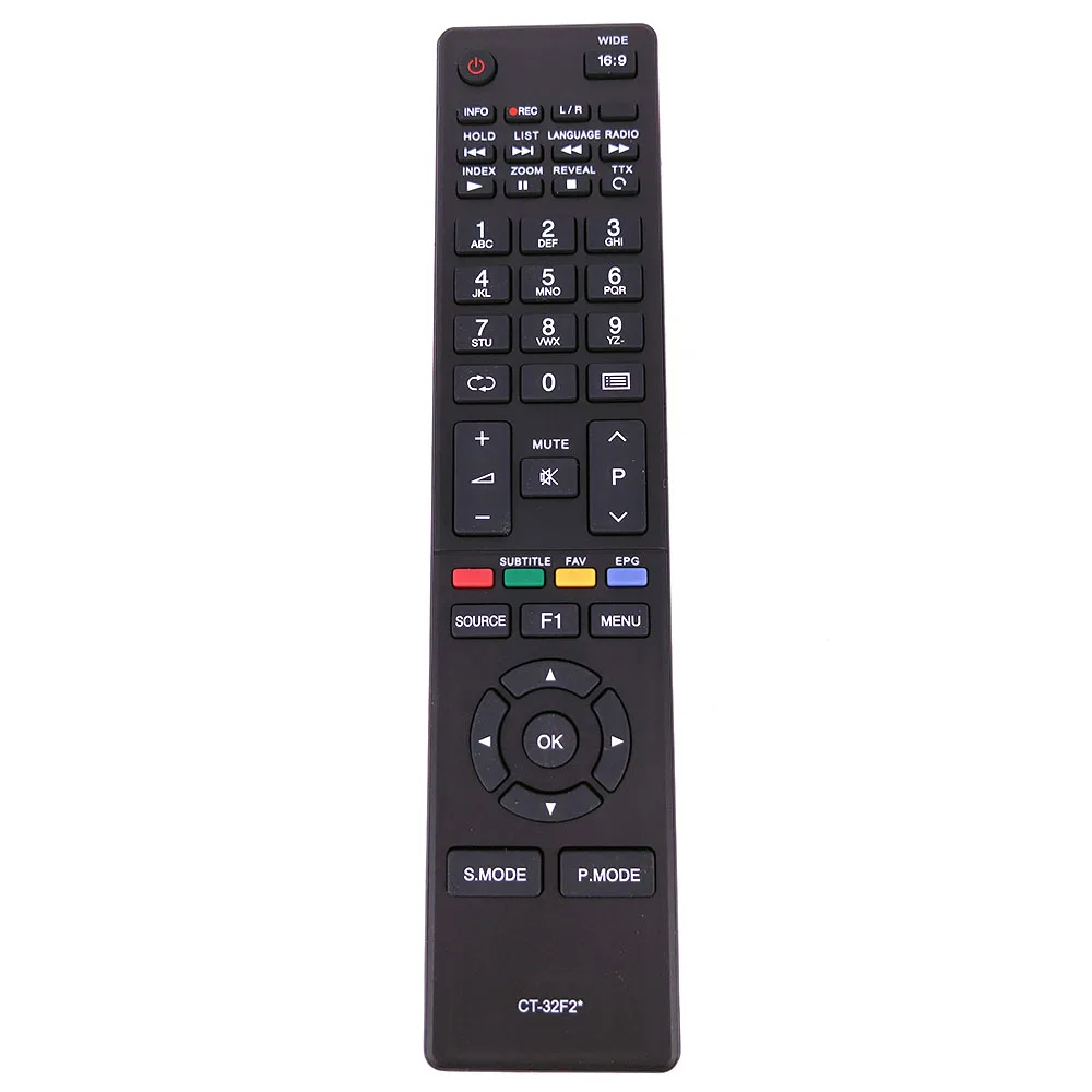 New Replacement CT-32F2* For TOSHIBA LCD TV Remote Control for 49S2650 55S2640 65S2650 CT-32F2 Fernbedienung
New Replacement CT-32F2* For TOSHIBA LCD TV Remote Control for 49S2650 55S2640 65S2650 CT-32F2 Fernbedienung