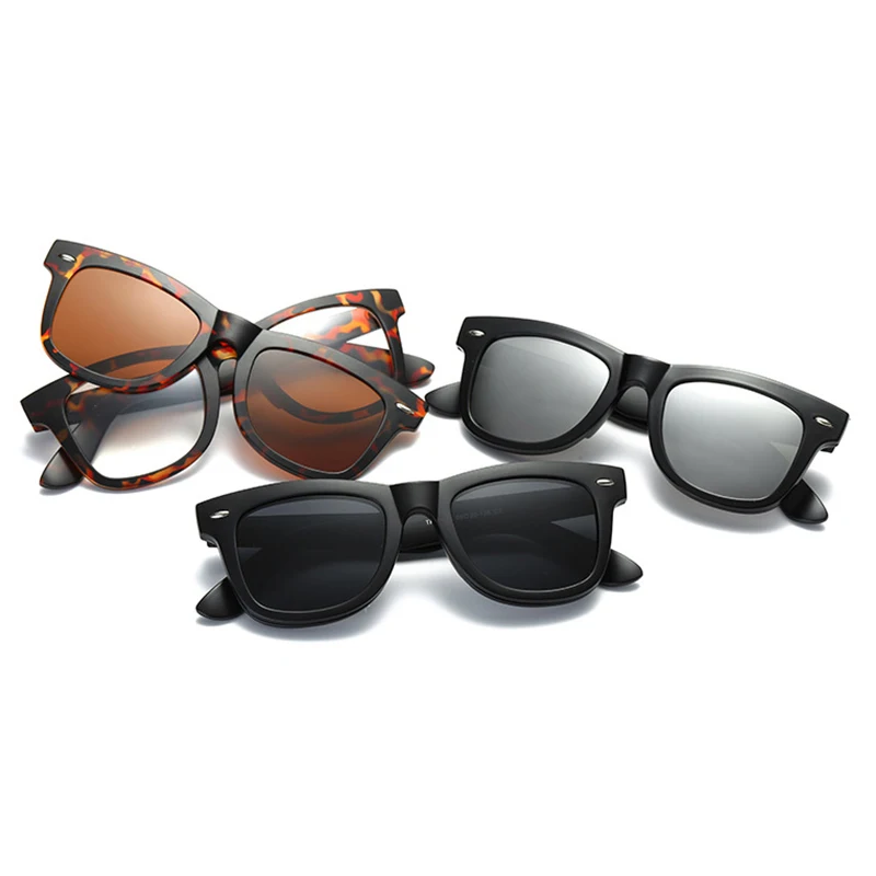 Magnetic Clip on Sunglasses Women Men Square Polarized Anti Reflective Glasses Bendable Flexible Custom Myopia Frame Eyewear
Magnetic Clip on Sunglasses Women Men Square Polarized Anti Reflective Glasses Bendable Flexible Custom Myopia Frame Eyewear