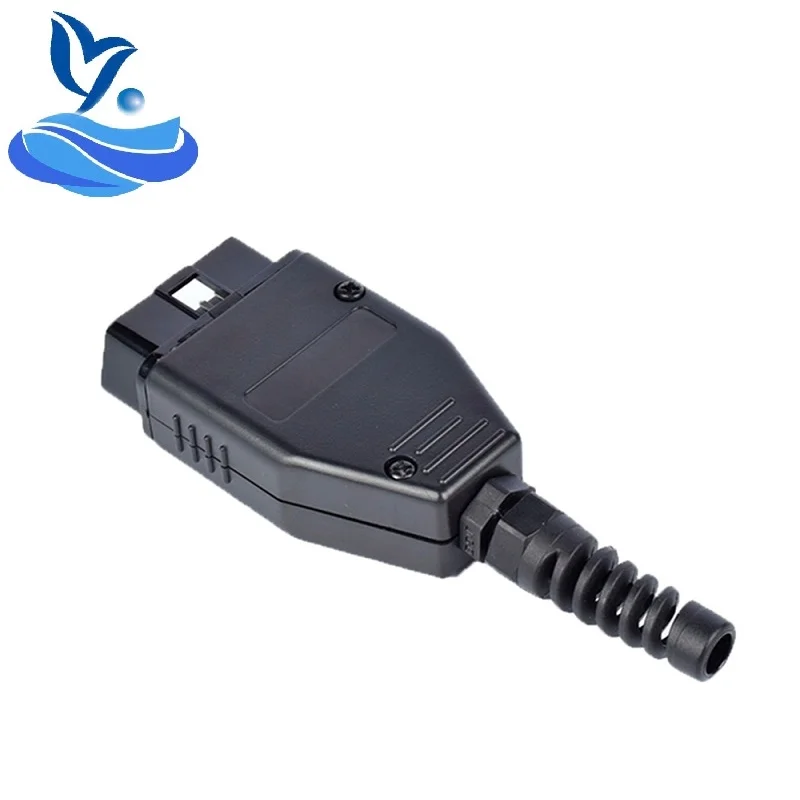 Новый OBD2 16Pin Мужской разъем адаптера OBD OBDII EOBD (система бортовой диагностики J1962