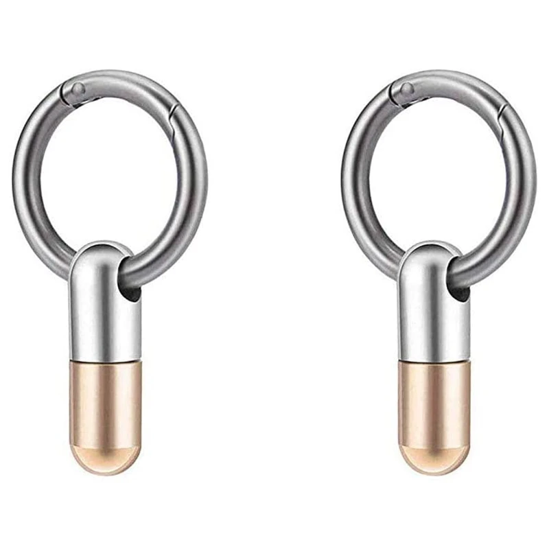 2Pcs Stainless Steel Key Hanging Buckle Capsule Shape Portable Mini Cutting Mini Unboxing Device
2Pcs Stainless Steel Key Hanging Buckle Capsule Shape Portable Mini Cutting Mini Unboxing Device