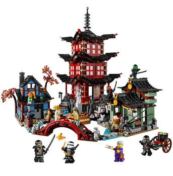 737pcs Diy Ninja Temple of Airjitzu Ninjagoes Smaller Version Building Blocks Set Compatible with Lepining Toy for Kids Bricks
737pcs Diy Ninja Temple of Airjitzu Ninjagoes Smaller Version Building Blocks Set Compatible with Lepining Toy for Kids Bricks