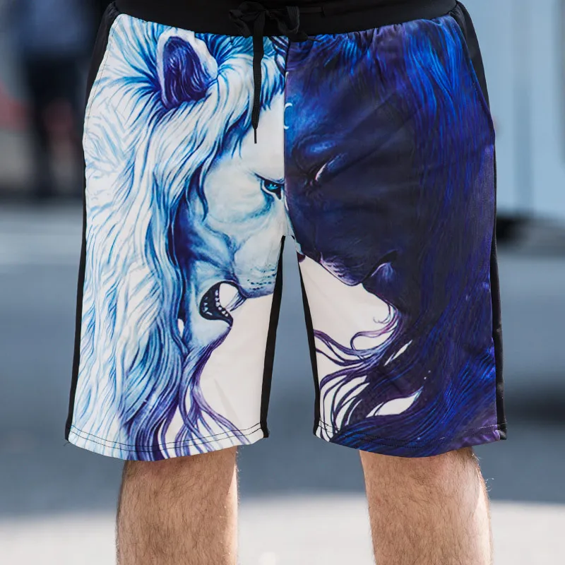 Summer thin section casual large size sports shorts men's plus fat increase shorts men's quick-drying printed five-point pants
Summer thin section casual large size sports shorts men's plus fat increase shorts men's quick-drying printed five-point pants