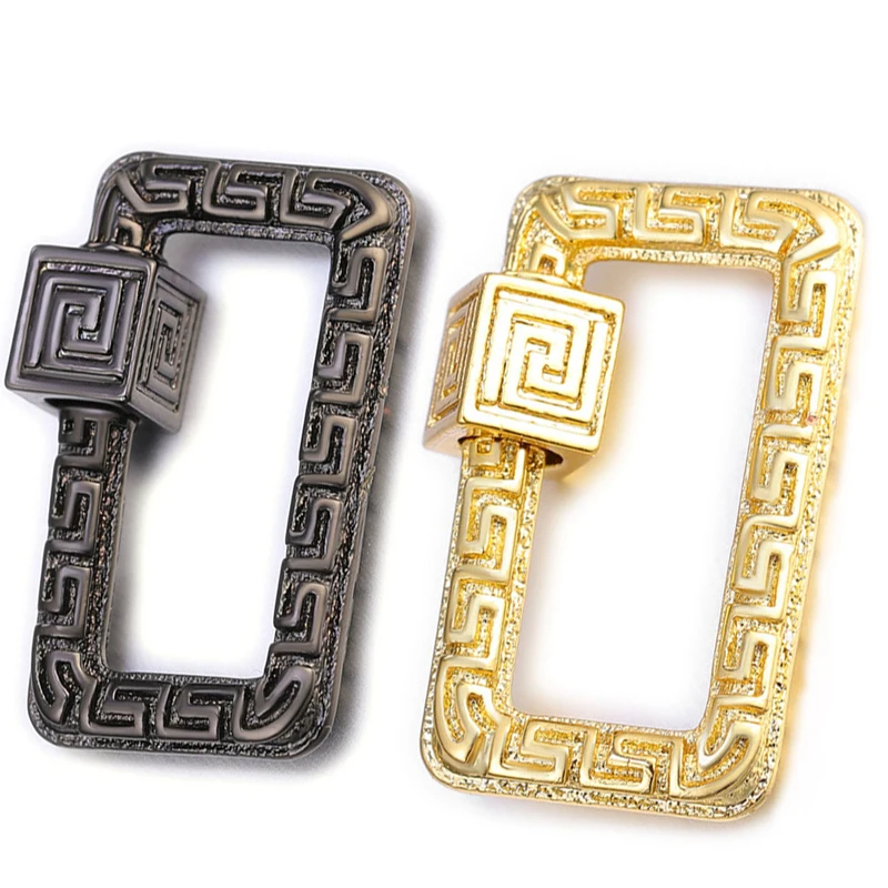 

Gold/Blacke color bracelet Hooks Accessories Crystal stud necklace hook for handmade DIY Jewelry Making