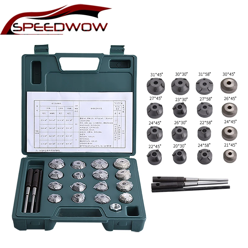 SPEEDWOW Motorcycle Valve Repair Seat Reamer Tools Cutters Kit For Honda Suzuki | Автомобили и мотоциклы