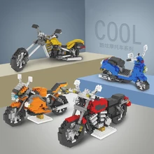 Retro Motorcycle Model Small Particle Building Blocks Off-road Vehicle DIY Mini Assembled Building Blocks Children's Gift Toys
Retro Motorcycle Model Small Particle Building Blocks Off-road Vehicle DIY Mini Assembled Building Blocks Children's Gift Toys